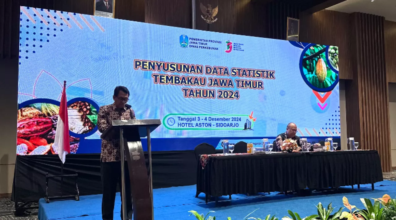 Dinas Perkebunan Provinsi Jawa Timur Gelar Pertemuan Penyusunan Data Statistik Tembakau dan Tebu 2024