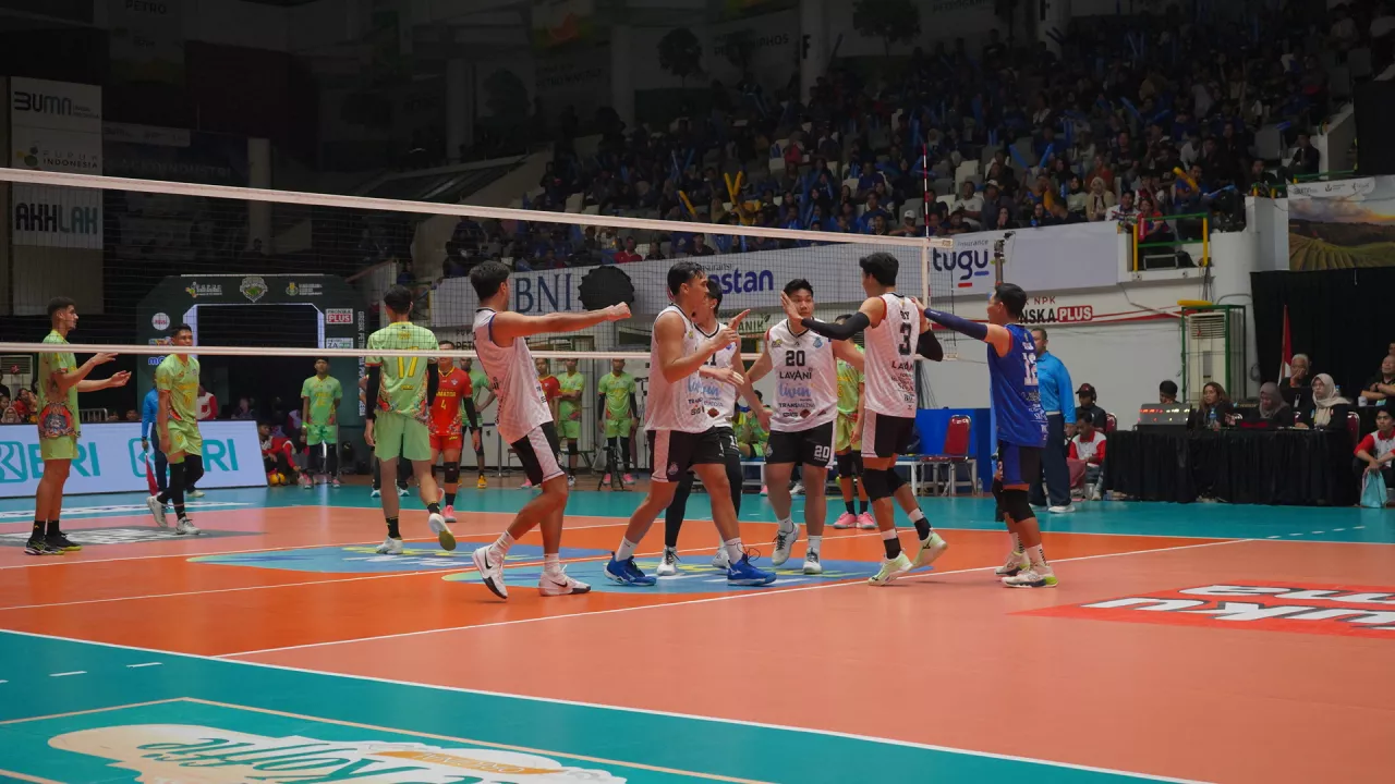 Proliga 2025: Lavani Tekuk Surabaya Samator 3-0