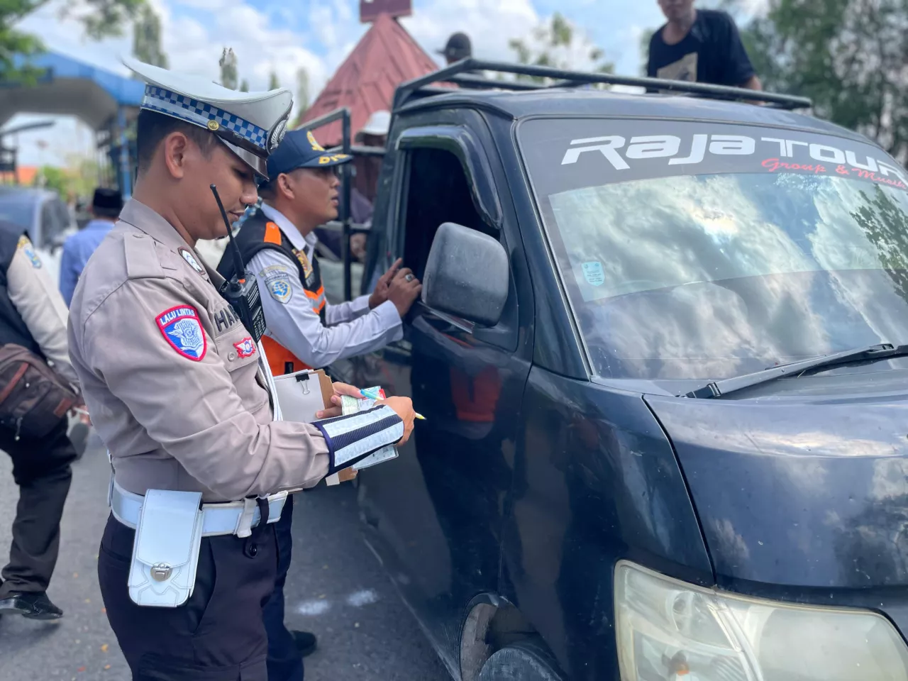 Satlantas Polres Sampang Gelar Operasi Gabungan, 87 Pengendara Terjaring di Jrengik