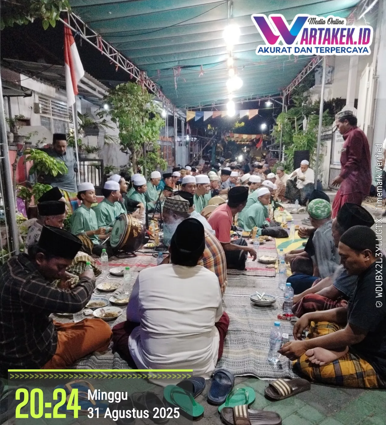 Keluarga Besar H. Salimin Gelar Maulid Nabi Muhammad SAW, Warga Ikan Gurami Antusias Hadiri Acara