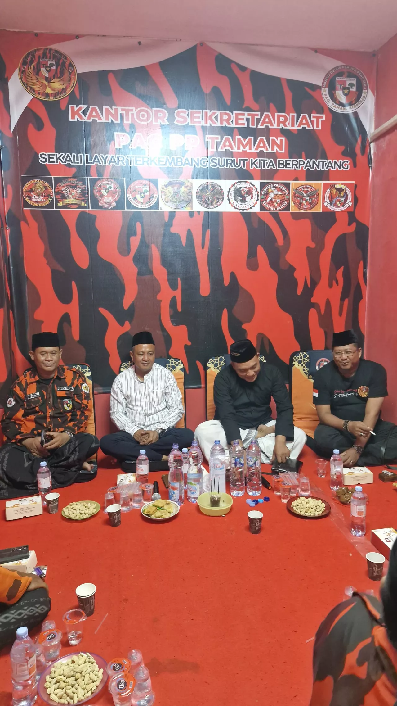 Majelis Dzikir Pemuda Pancasila PAC Taman Digelar di Sekretariat, Dihadiri Camat dan Lurah