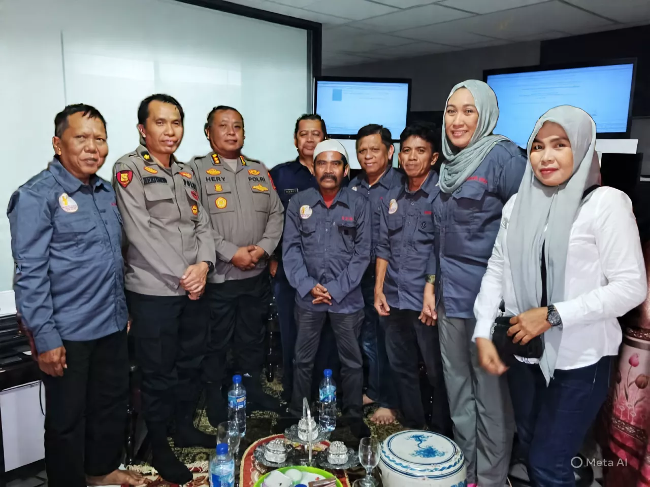 Kabidkum Polda Sulsel Silaturahmi ke Kantor DPW Sulsel RHI