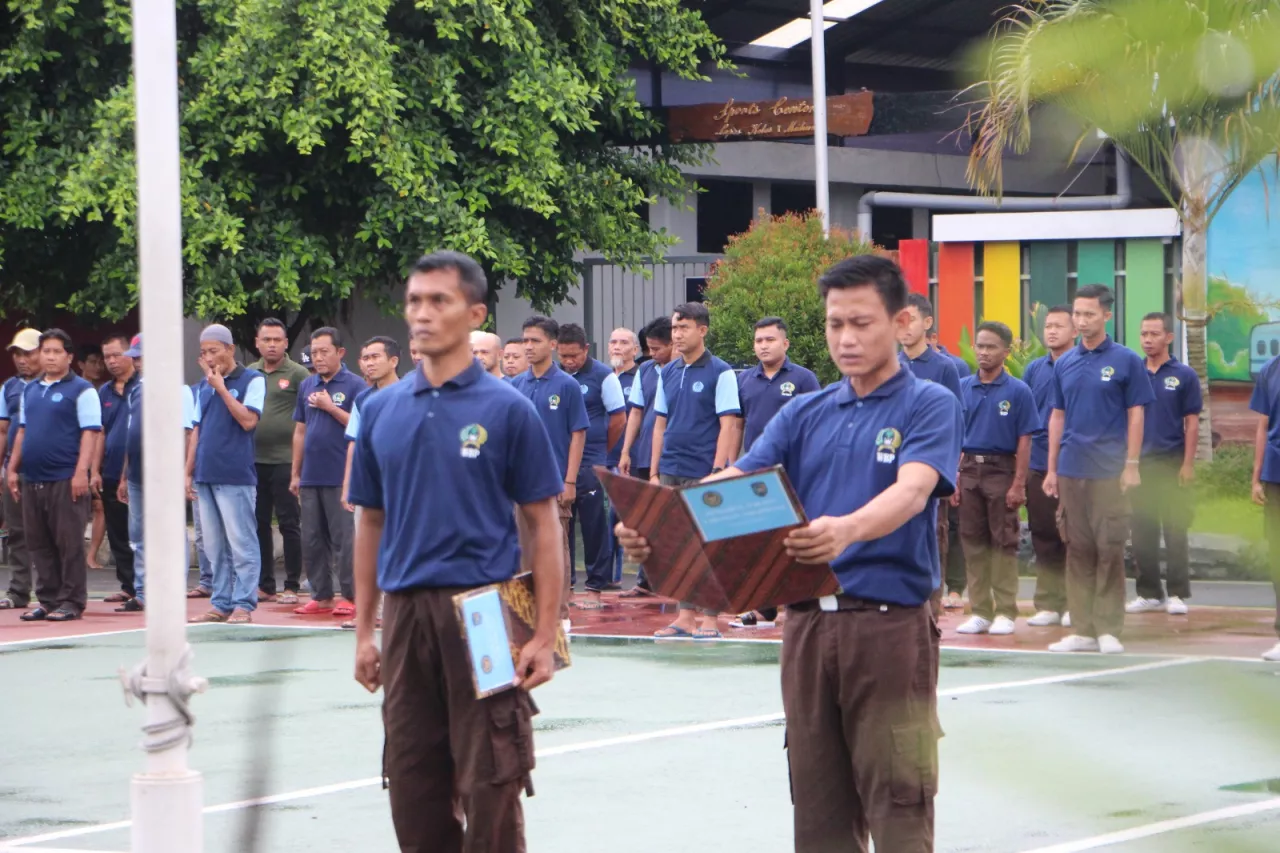 Catur Dharma Narapidana Bergema, Penguatan Disiplin Jadi Fokus Pembinaan Warga Binaan di Madiun