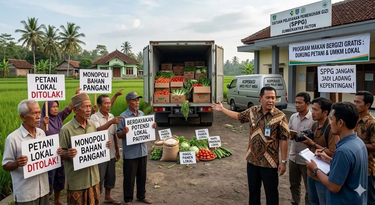 Skandal Pasokan MBG Paiton? Kepala SPPG Diduga Arahkan Bahan Pangan ke Koperasi ‘Titipan
