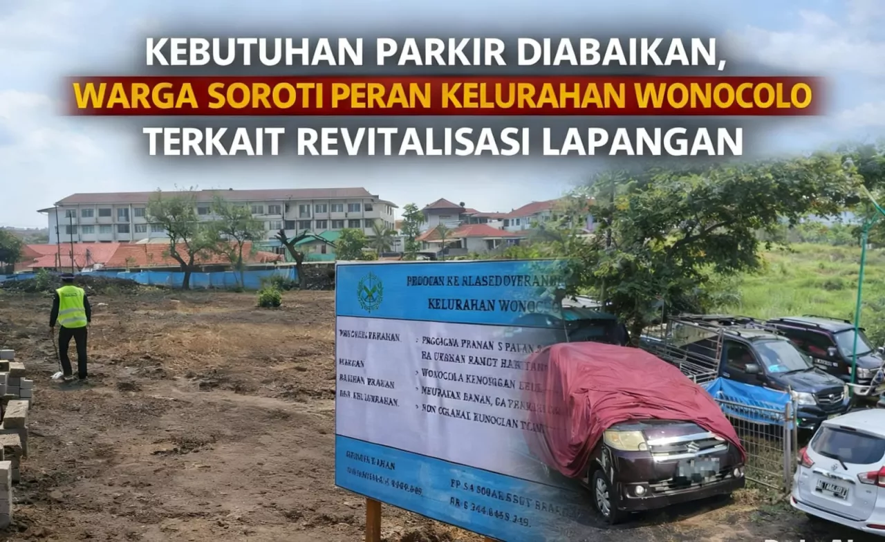 Revitalisasi Lapangan Wonocolo Rp344 Juta Disorot, Warga Pertanyakan: Parkirnya Mana?