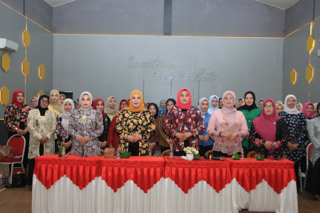 Tingkatkan Peran dan Sinergi, Dharma Wanita Persatuan Lapas I Madiun Adakan Pertemuan Rutin