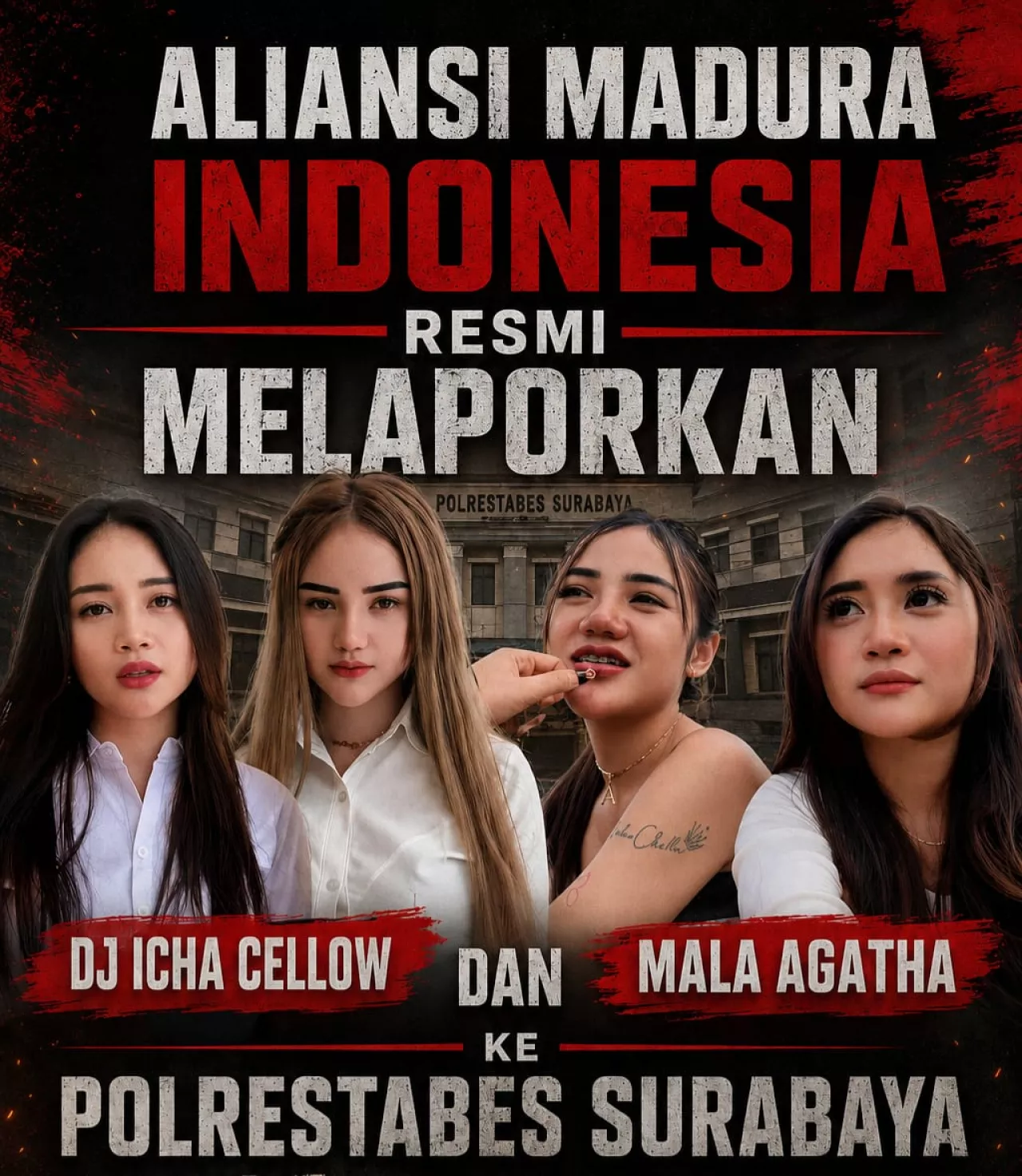 AMI Laporkan DJ Icha Chellow Dan Mala Agatha ke Polrestabes Surabaya, Nilai Lirik Lagu Berpotensi Merusak Moral Generasi